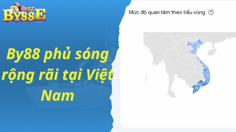 By88 phủ sóng rộng rãi tại Việt Nam